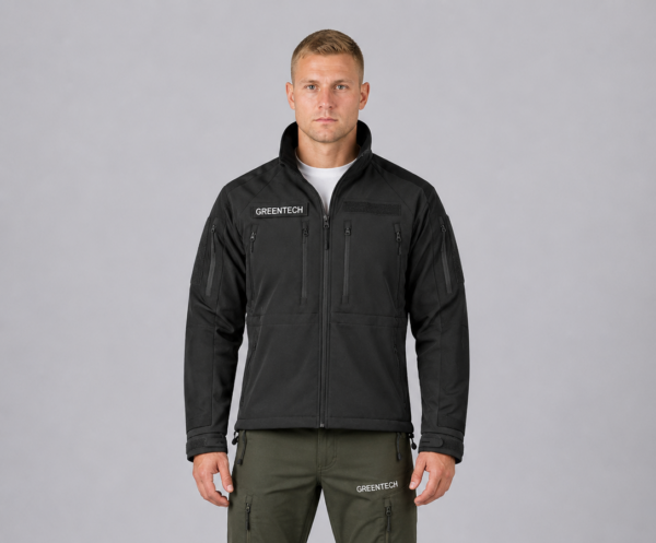 ChatGPT Image 20 Haz 2026 23_17_21 GRN-69 SENTINEL SOFTSHELL (Tactical Black)