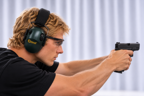 Atışa Hazır Profesyonel Nişancı Caldwell E-MAX® ATIŞ KULAKLIĞI Low Profile Electronic Hearing Protection