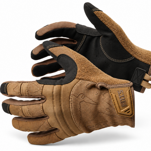 Çift Coyote Taktik Eldiven 5.11 Tactical Competition Shooting 2.0 Atış Eldiveni – Kahverengi