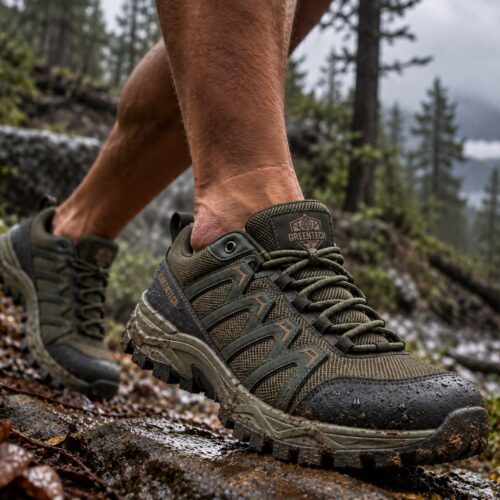SU GEÇİRMEZ OUTDOOR AYAKKABI MK-1 (Olive )
